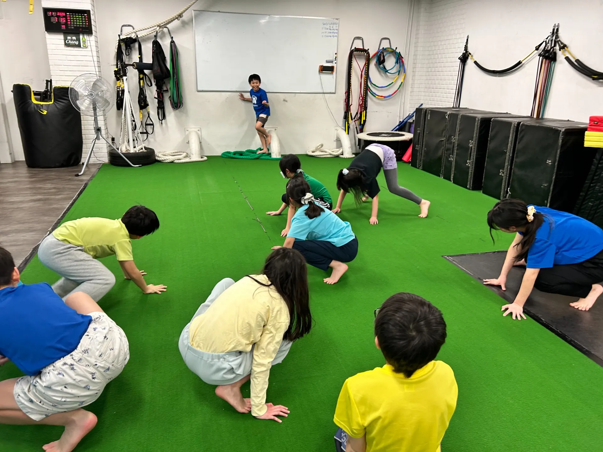 ボディコントロールチャレンジ！動物の動きで「だるまさんが転んだ」🐸🐻🦀三鷹の体操教室